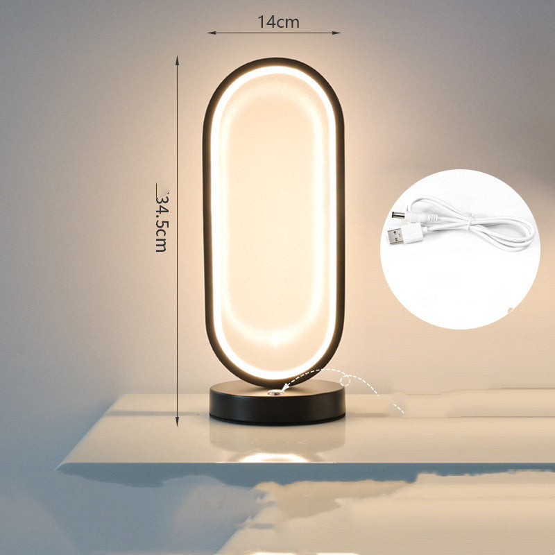 Bedside Lamp Bedroom Eye Protection Touch Remote Control Simple And Modern